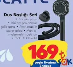 LATTE DUŞ BAŞLIĞI SETİ fiyat ve kampanya bilgisi
